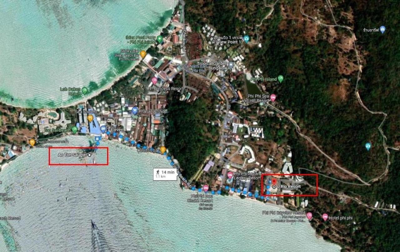 U Rip Resort Phi Phi Hotel Exterior photo
